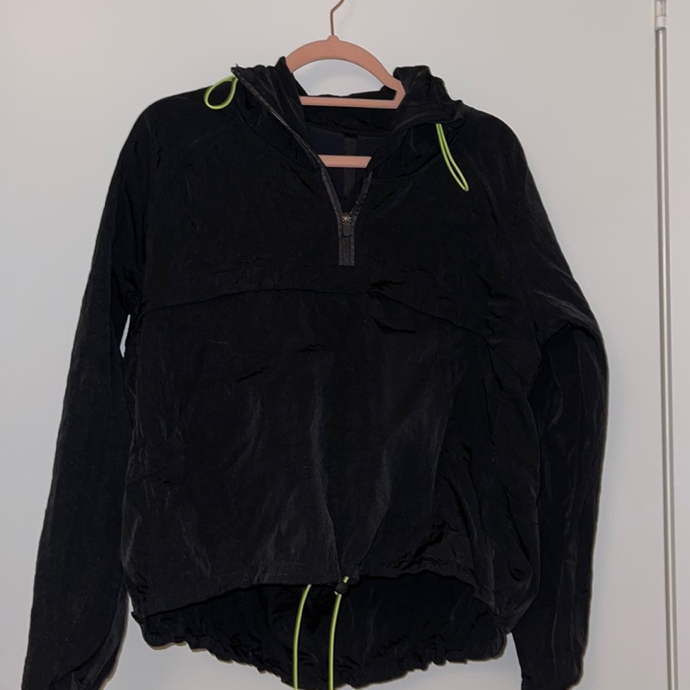 Lululemon Black Windbreaker